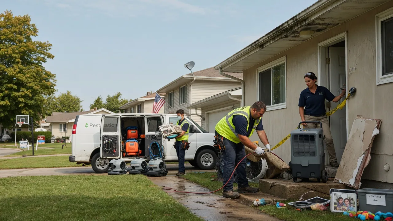 Water Damage Restoration in Plymouth, PA near me
